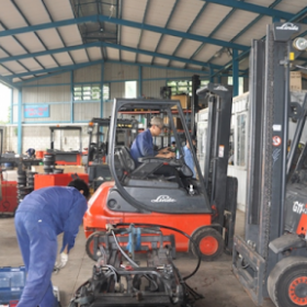 Dịch vụ sửa xe nâng uy tín tại Công Ty Cổ Phần Thiết Bị Cơ Giới 5A