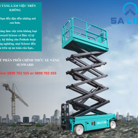 Xe nâng người cắt kéo 5A