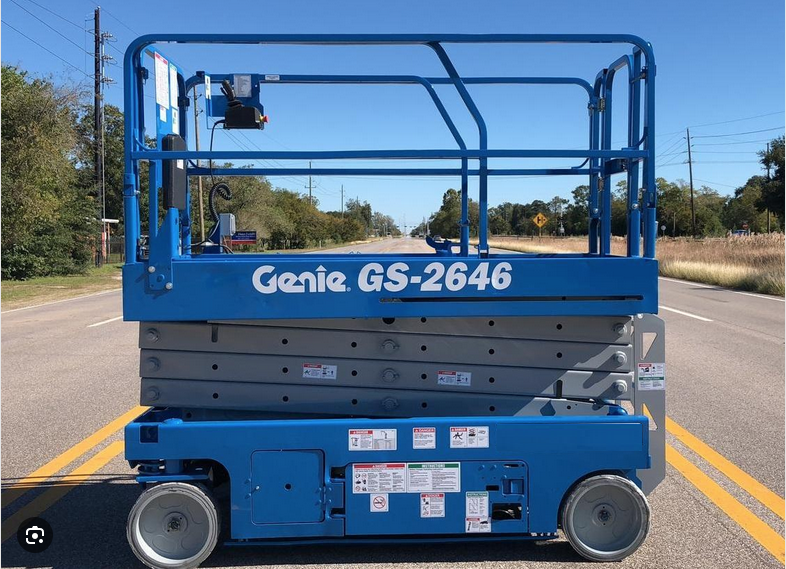 XE NÂNG NGƯỜI CẮT KÉO