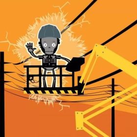 xe nâng người ngành điện lực