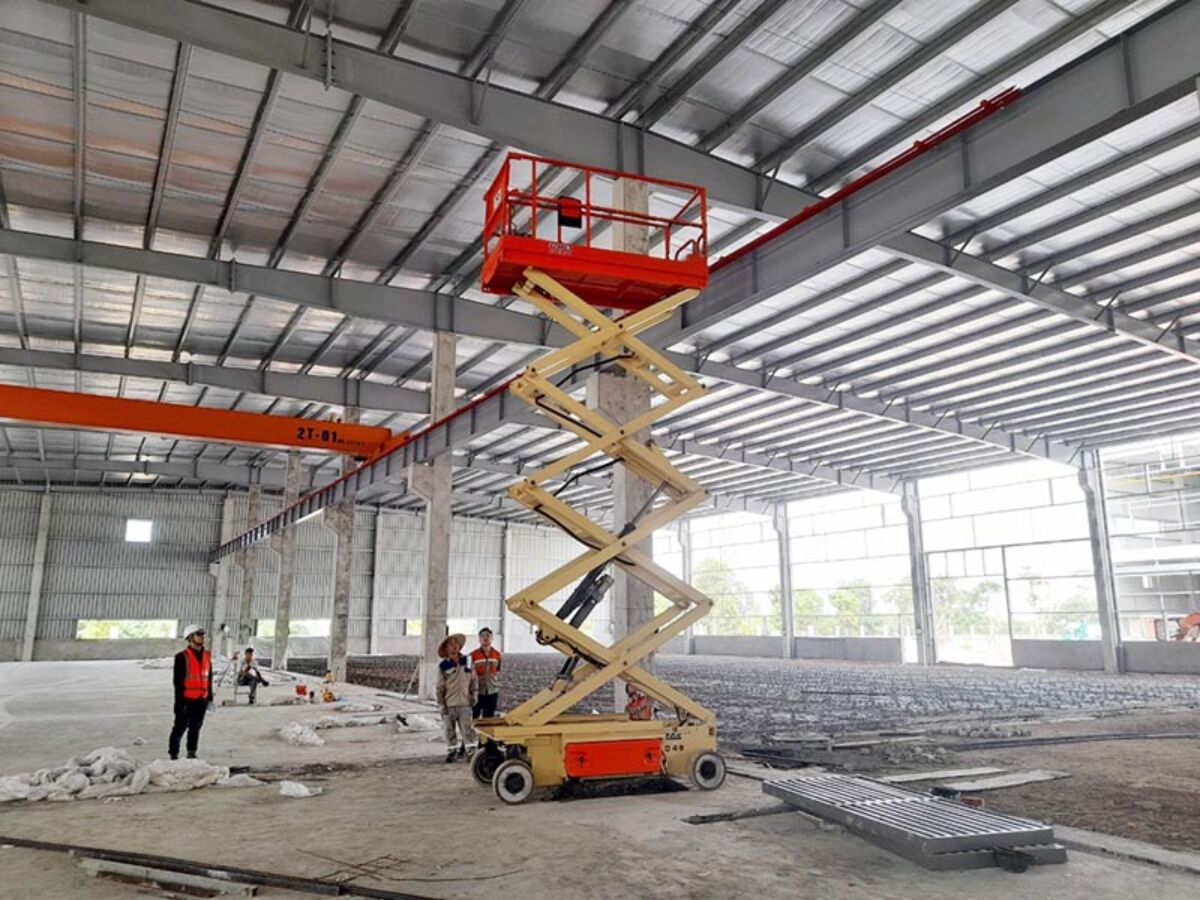 cho thuê xe nâng người tại tây hải phòng